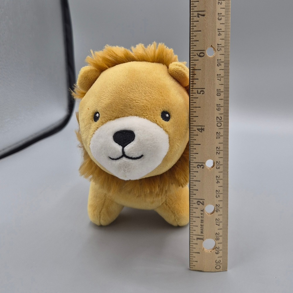 HM Home Kids Lion Plush Stuffed Animal Yellow Safari Jungle Nursery Toy 09978097 - Picture 10 of 10